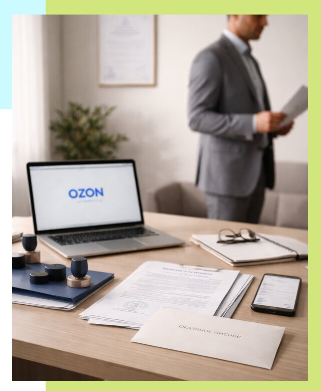 Отказное письмо для Ozon в Югорске от 3574 р. | Сертэкс